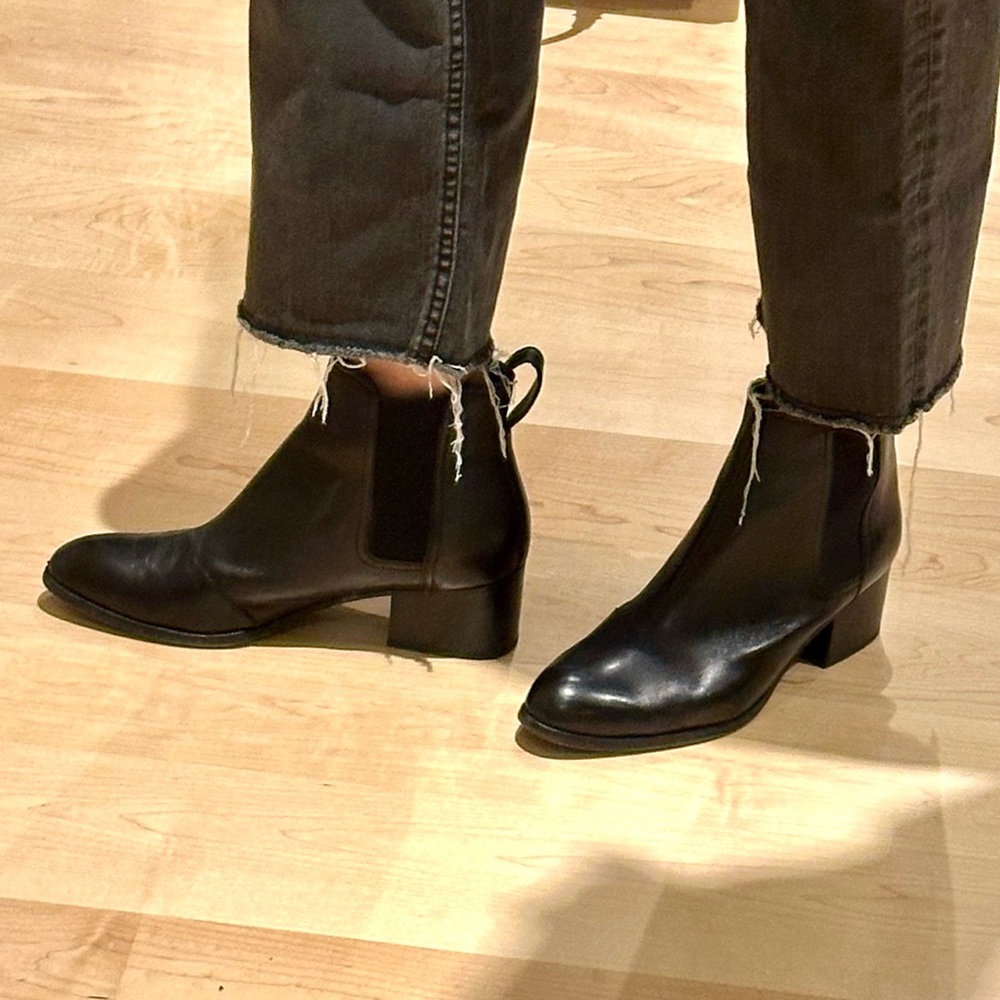 Rag and Bone Black  Ankle Boots